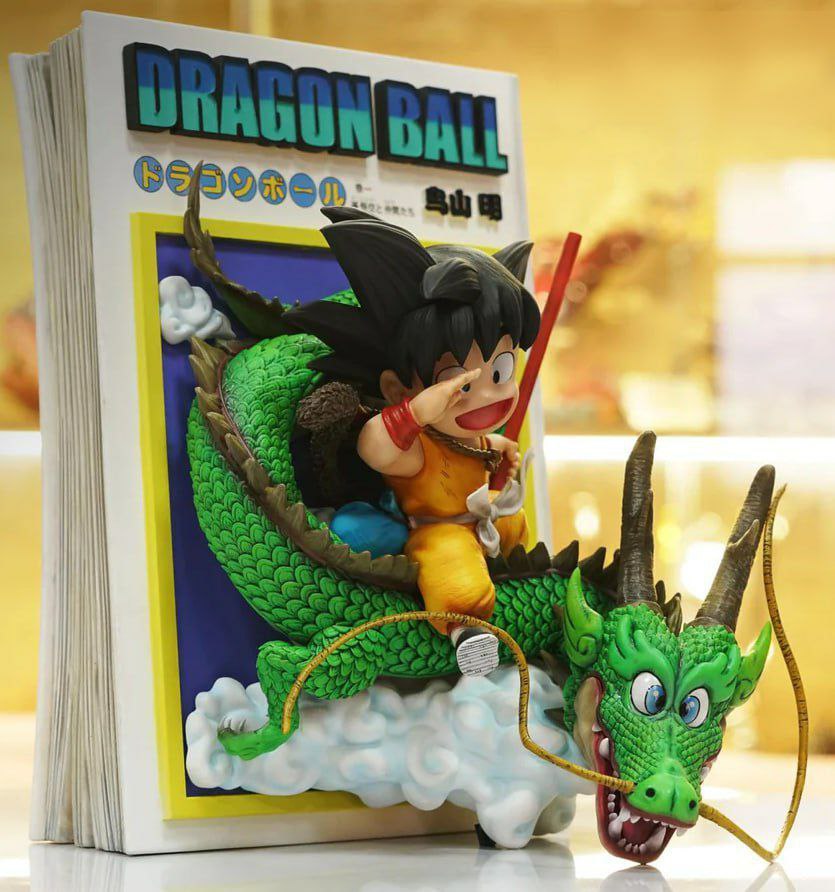 Son Goku & Shenlong - Dragon Ball