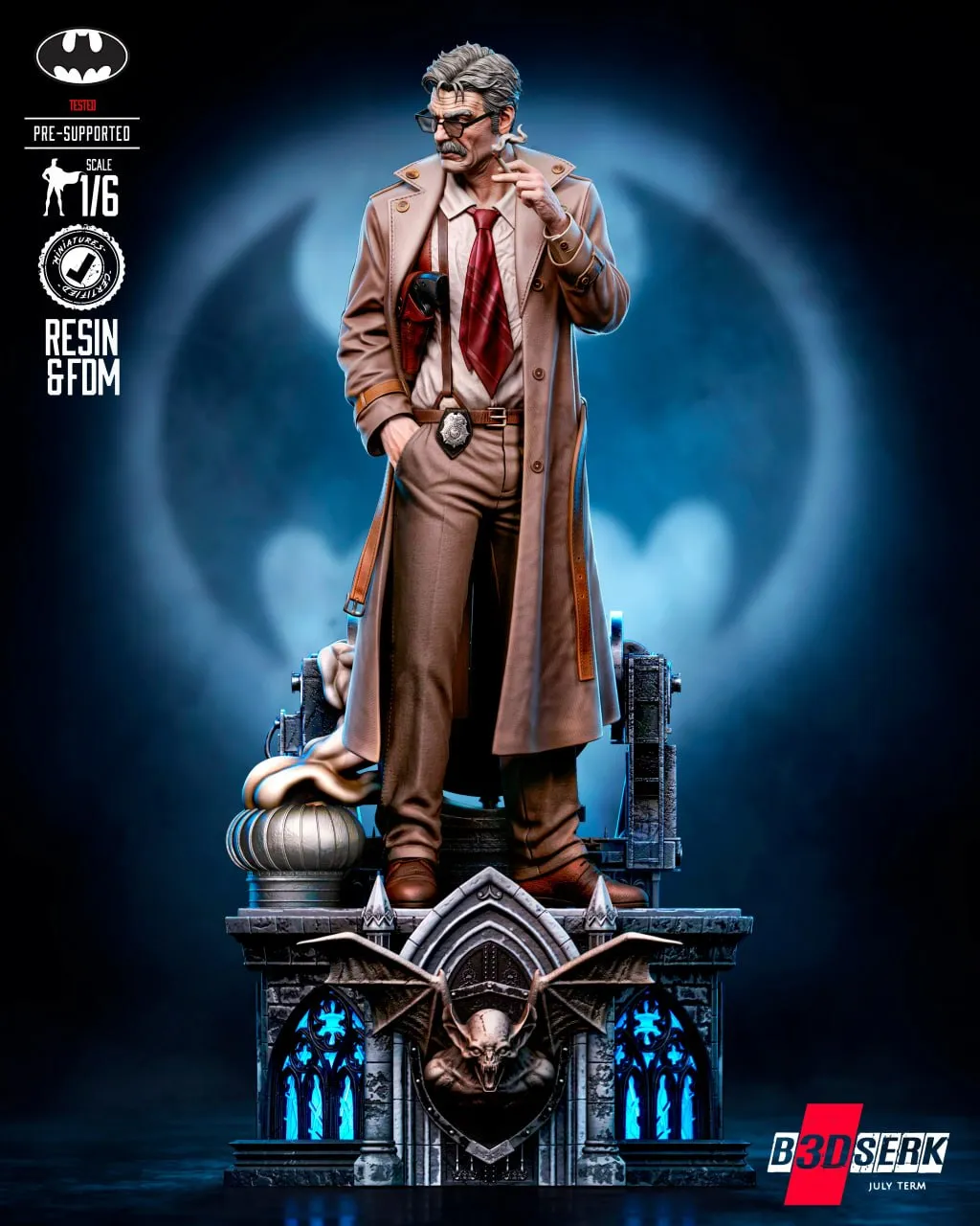 B3dserk - Commissioner Gordon Sculpture (One Piece)
