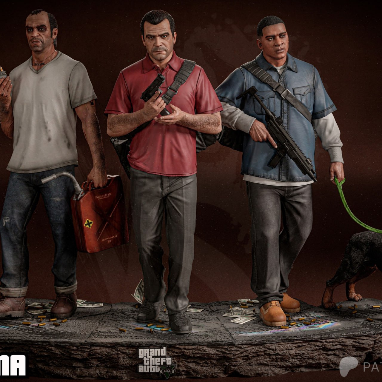 VS3D - GTA V Diorama