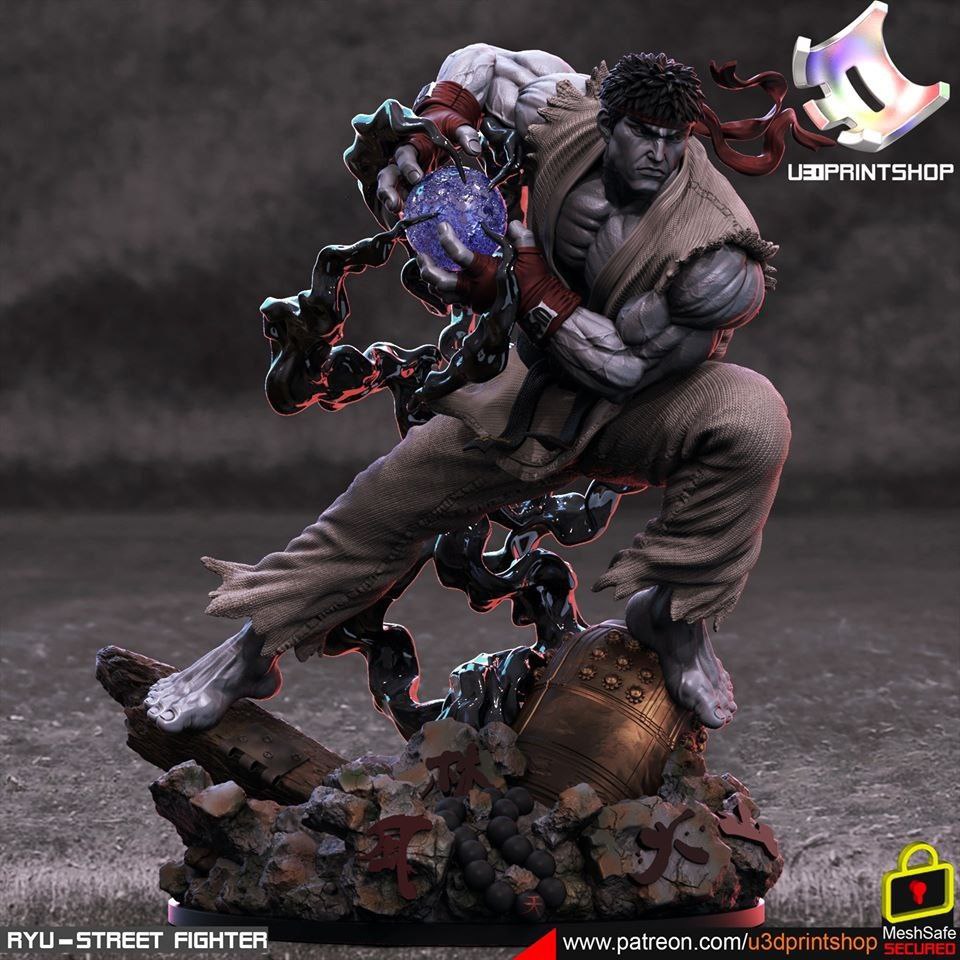 RYU Street Fighter U3d