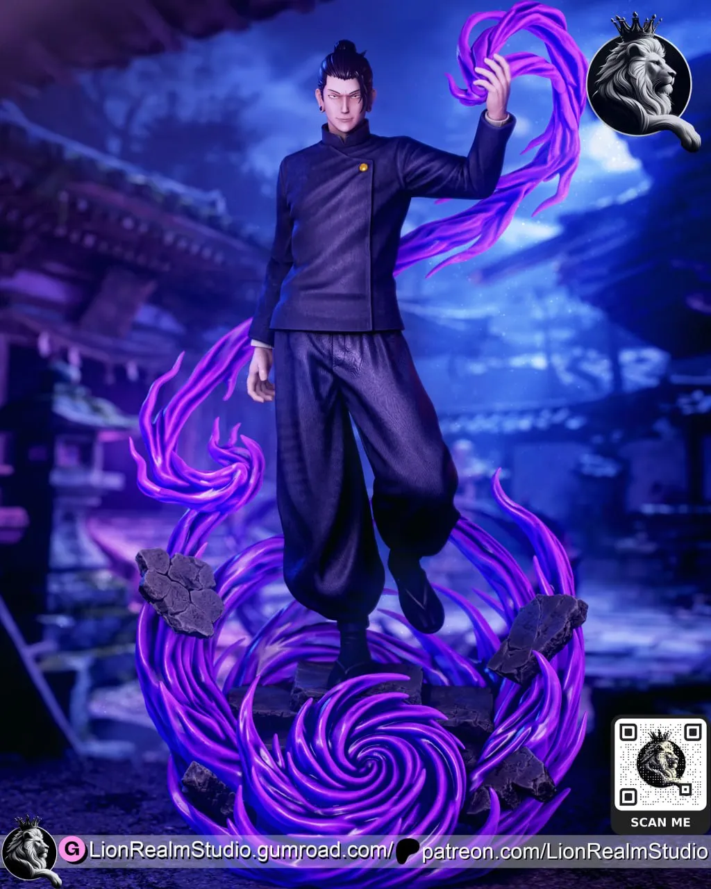 LionRealmStudio - Jujutsu Kaisen - Suguru Geto