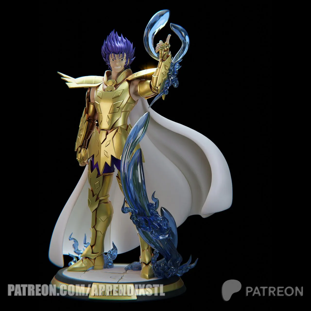 Saint Seiya Lost Canvas - Manigoldo De Cancer