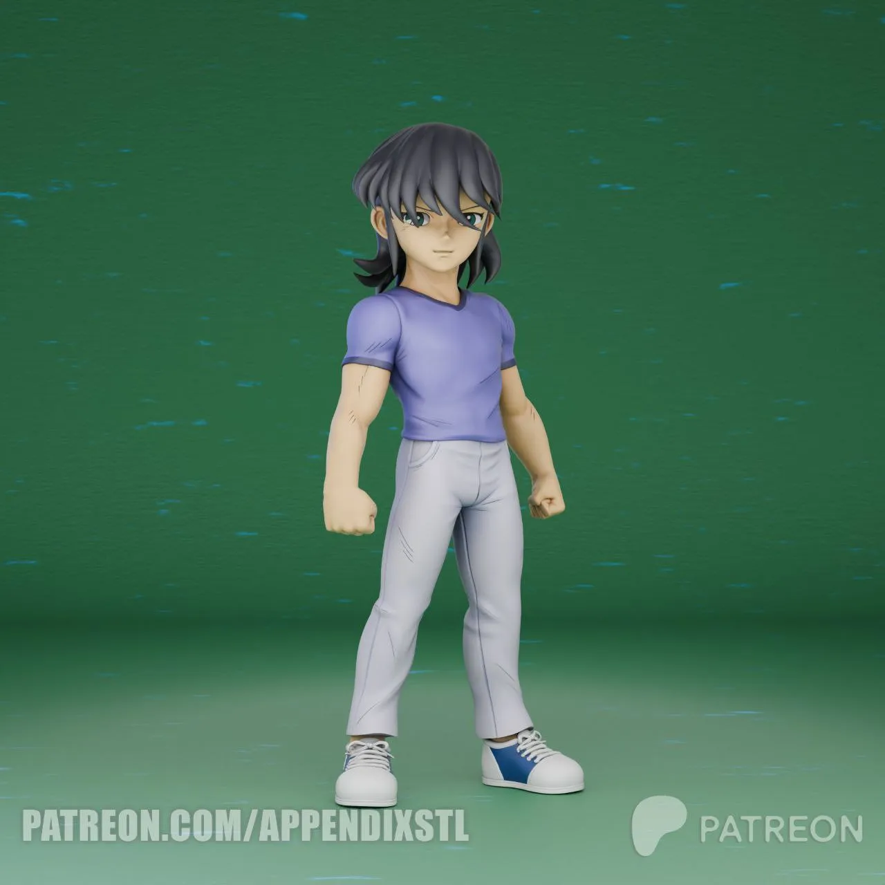 Appendix STL - Kid Shiryu (Casual)