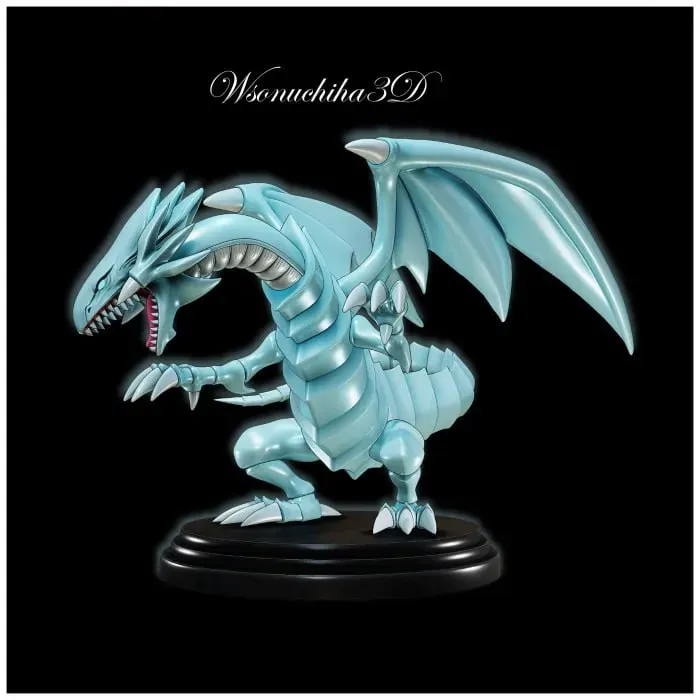 BLUE-EYES WHITE DRAGON FIGURE 2 - YUGIOH