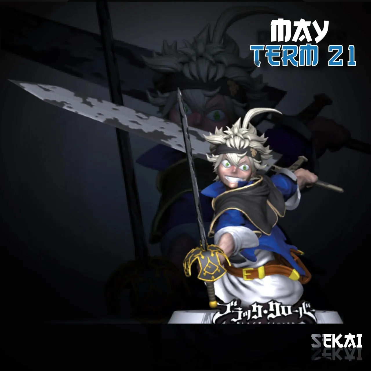 Asta Bust - Sekai 3D Models - 8 5 Cm - 6 Parts