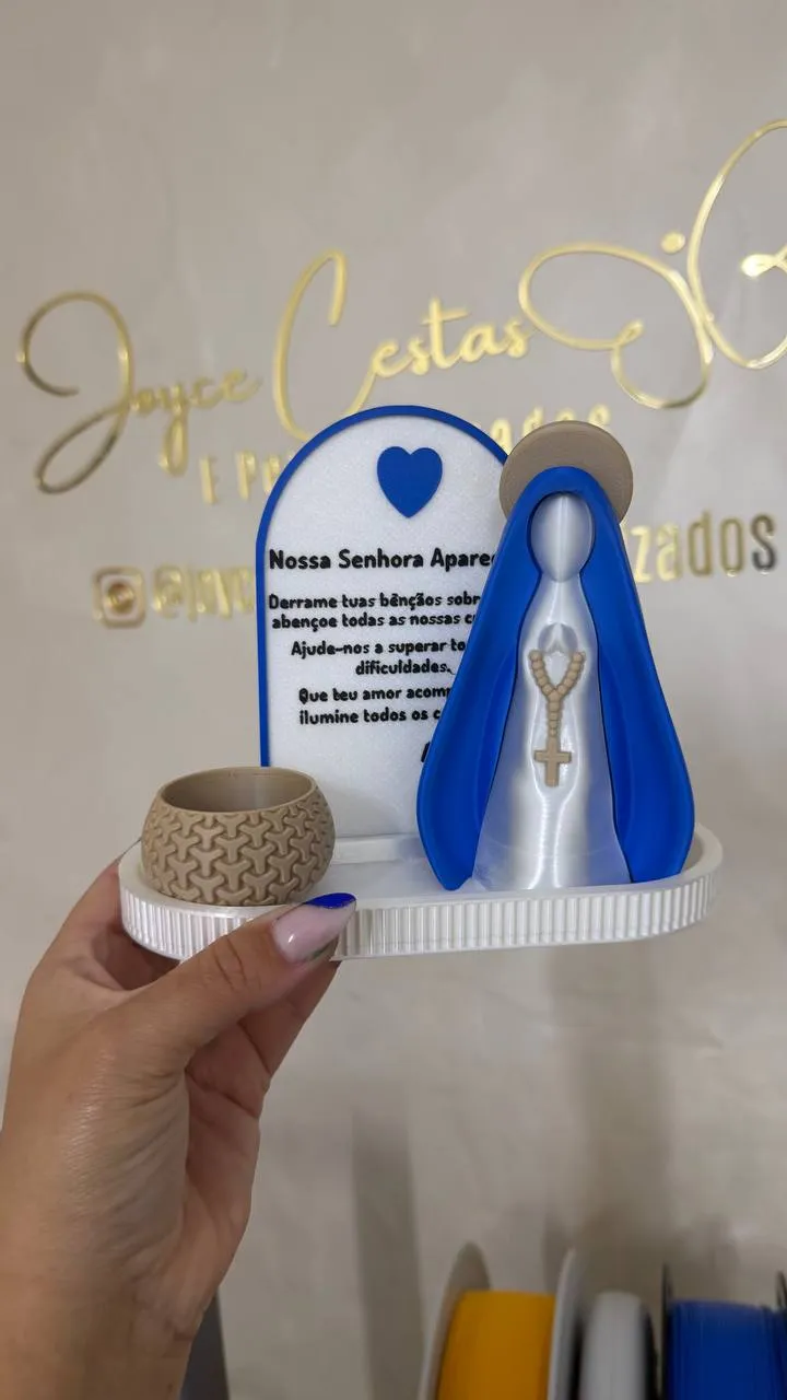 Kit Nossa Senhora Com Placa Completo(1)
