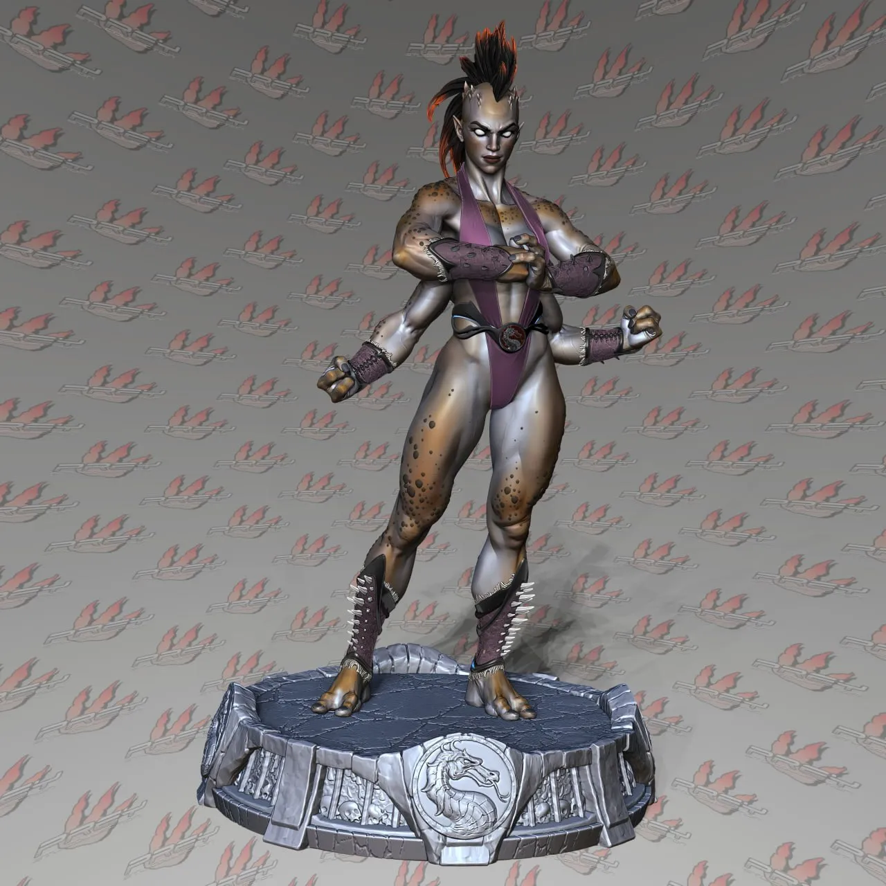 SHEEVA 32mm SCALE PRESUPPORTED
