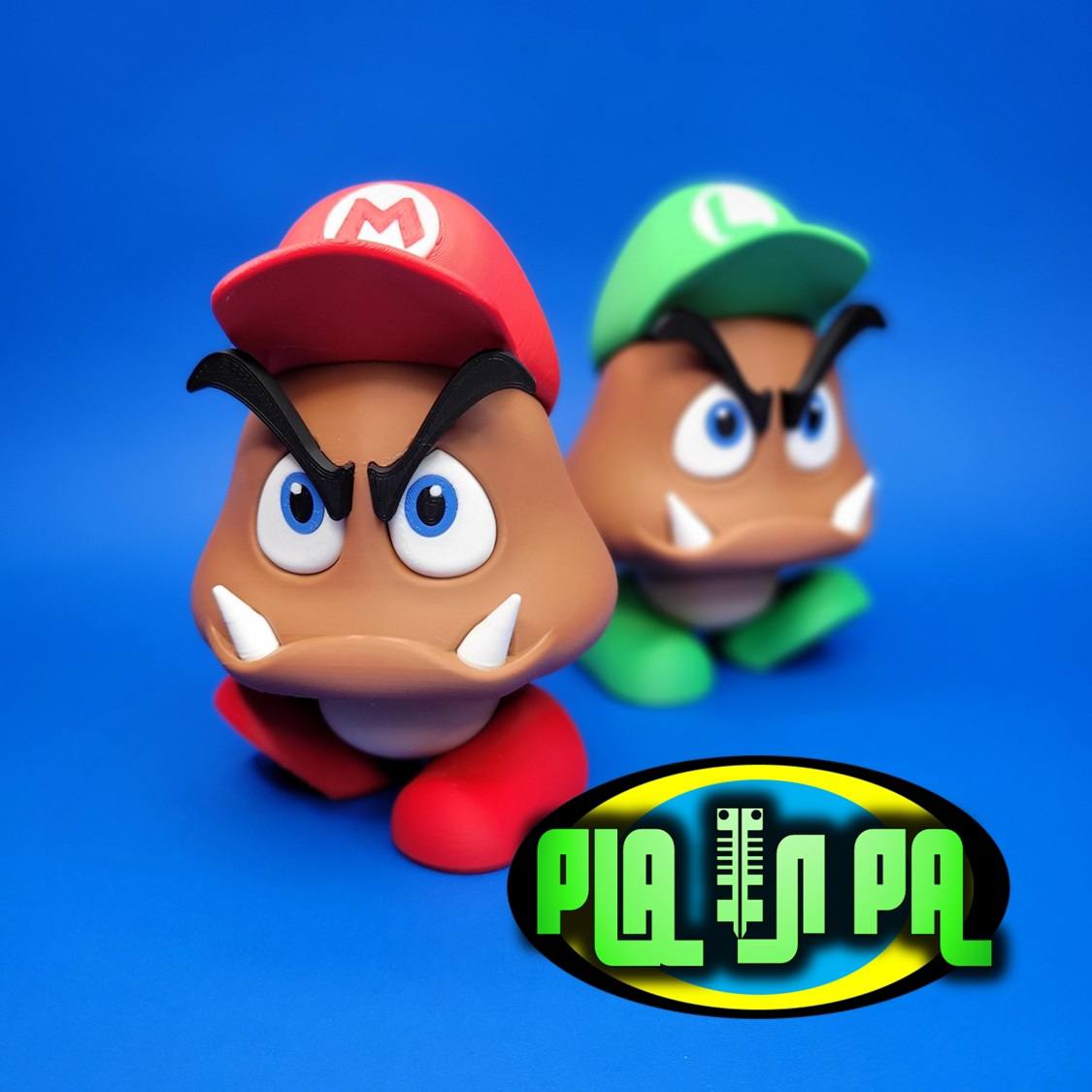 2 Goomba Mario Hat