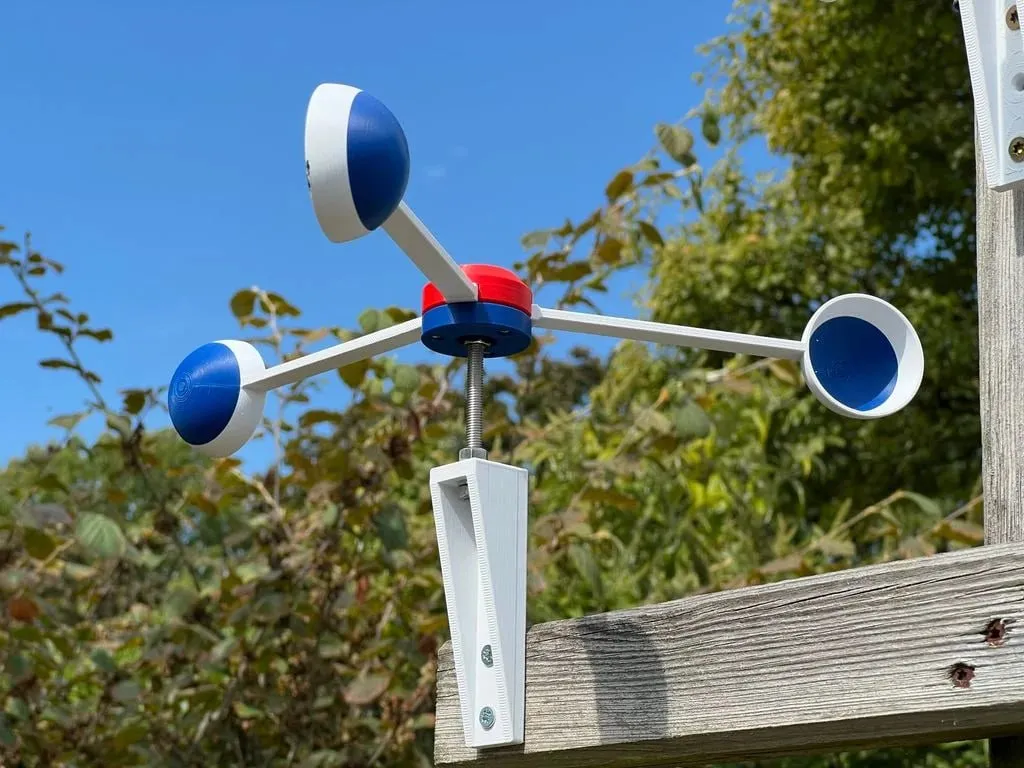 Modular Anemometer With Ball Bearing