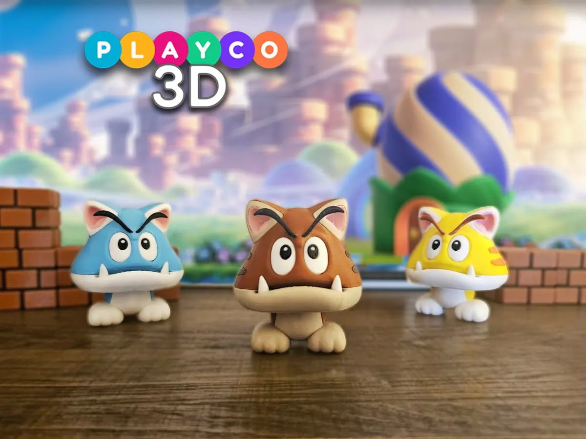 Cat Goomba Striped