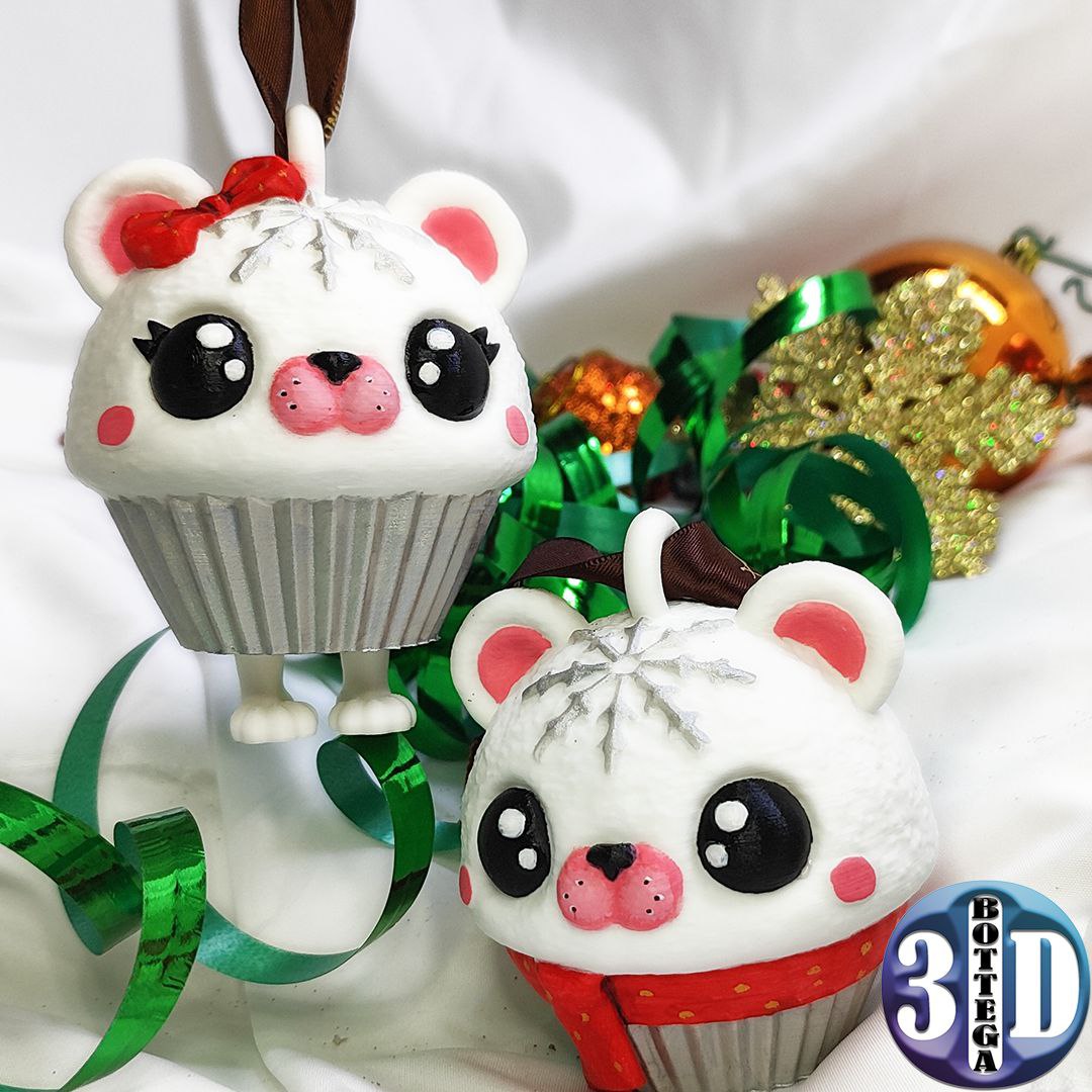 Polar Bear Cupcakes, Xmas Collection (1)