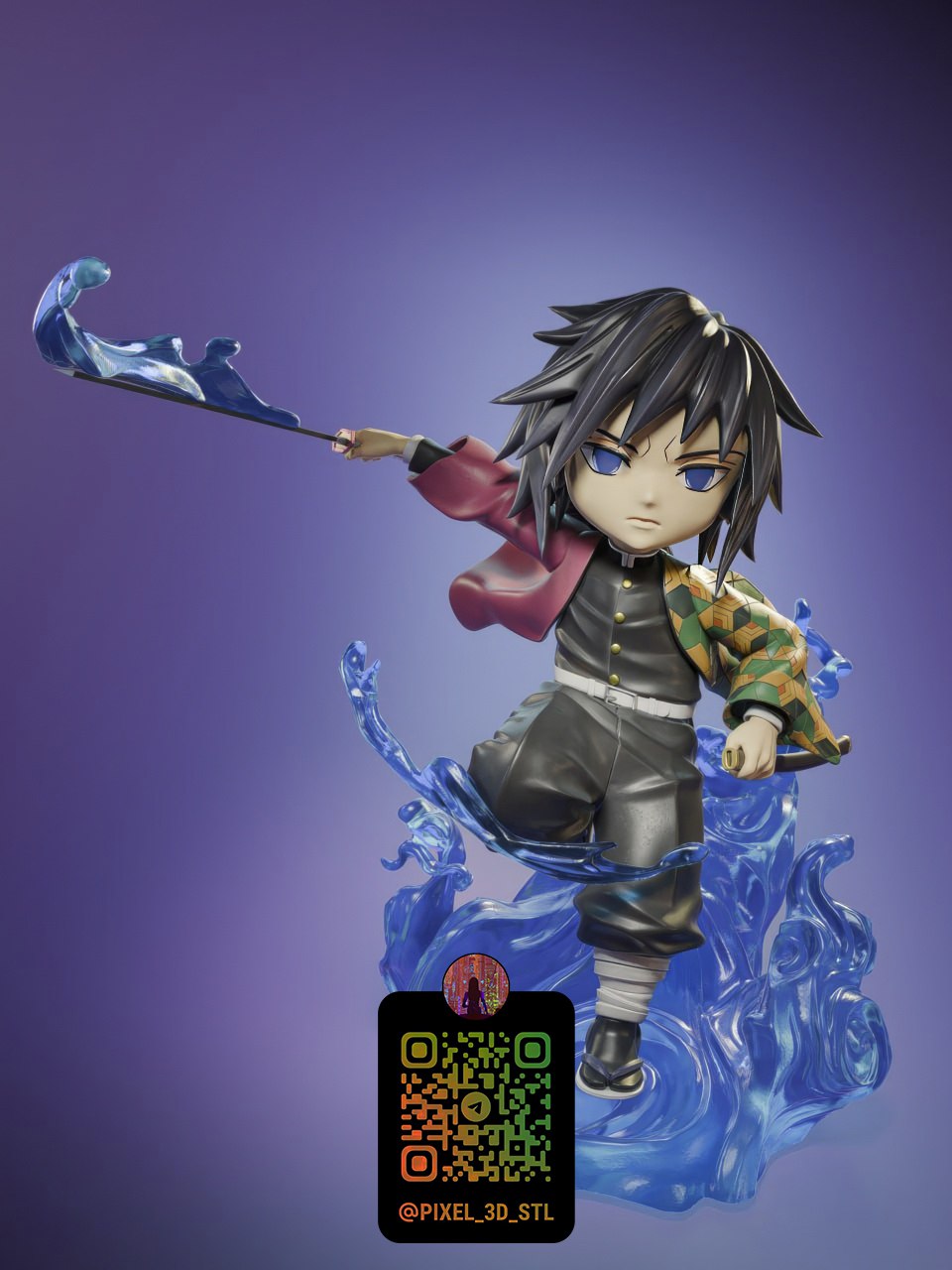 Giyu Tomioka Demon Slayer Kimetsu No Yaiba
