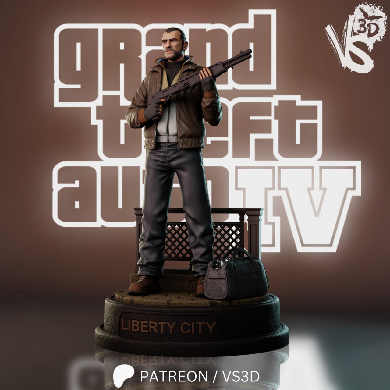 VS3D - Nico GTA 4