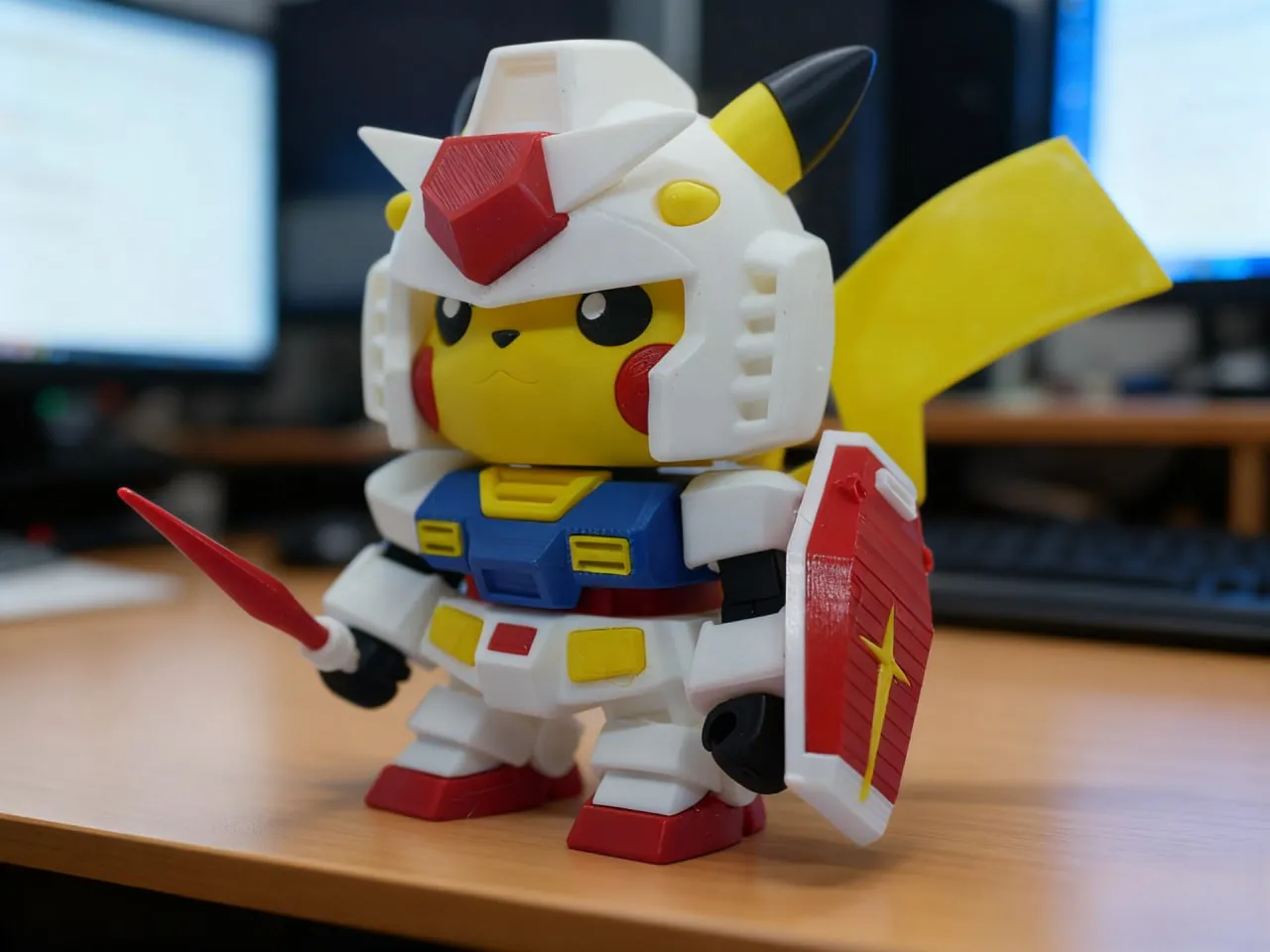 Gundam Original Pikachu T Me