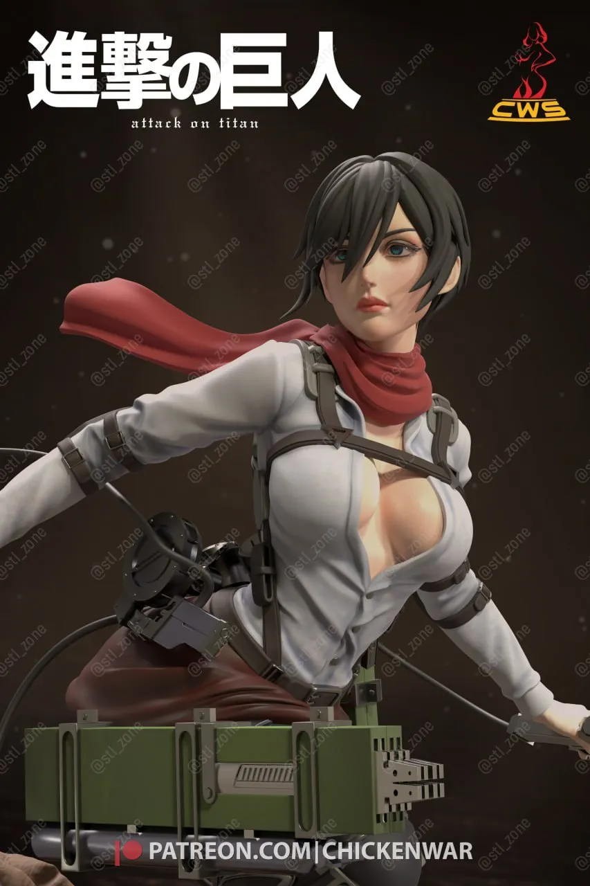 CW Studio - Attack On Titan - Mikasa Ackerman