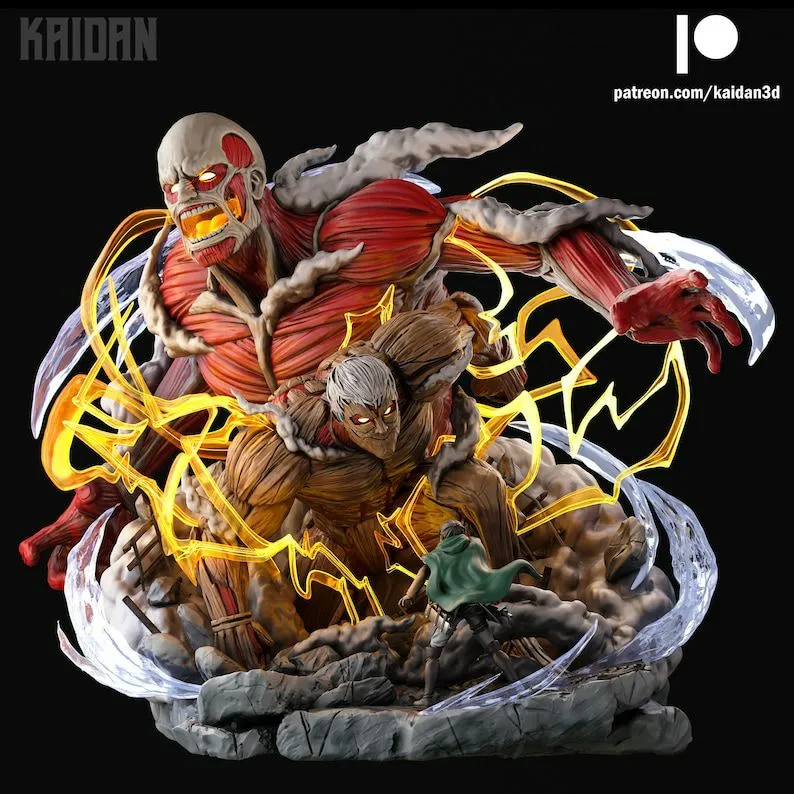 Attack On Titan Reveal (FULL FIGURE DIORAMA)