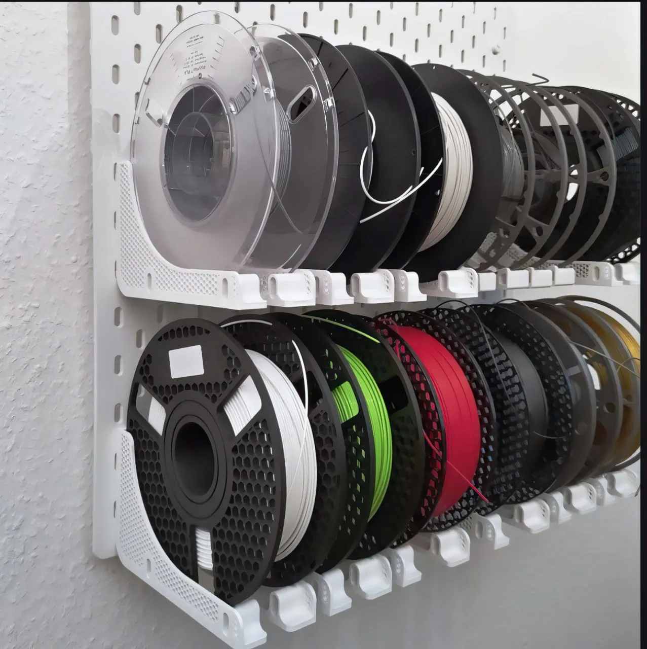 Filament Spool Holder For IKEA SKADIS