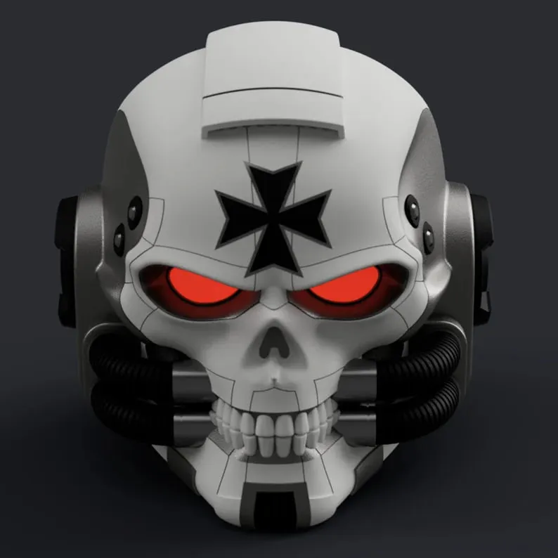 WH40K - Space Marine Chaplain Helmet
