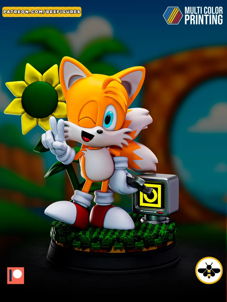Bee Figures - Tails - Sonic Classic