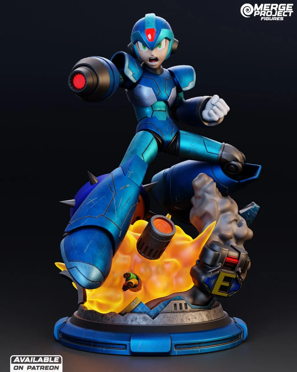 Merge Project Figures - MegaMan - X T Me MOXOMOR Aka