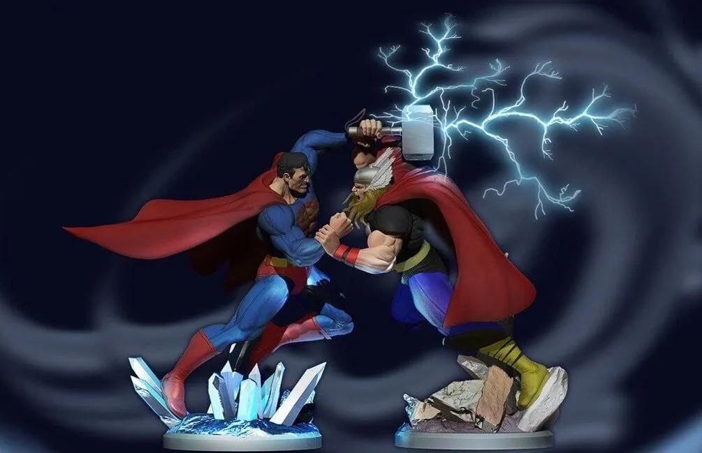 Superman Vs Thor