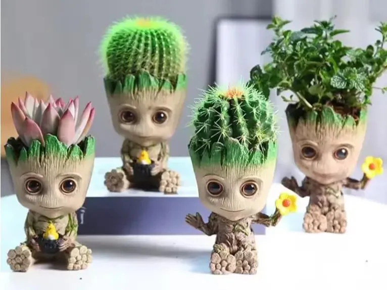 Groot Statue Groot Figur Home Dekoration