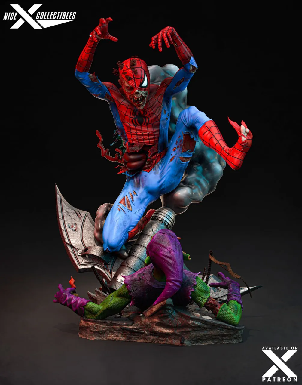 Nice X Collectibles - Zombie Spiderman