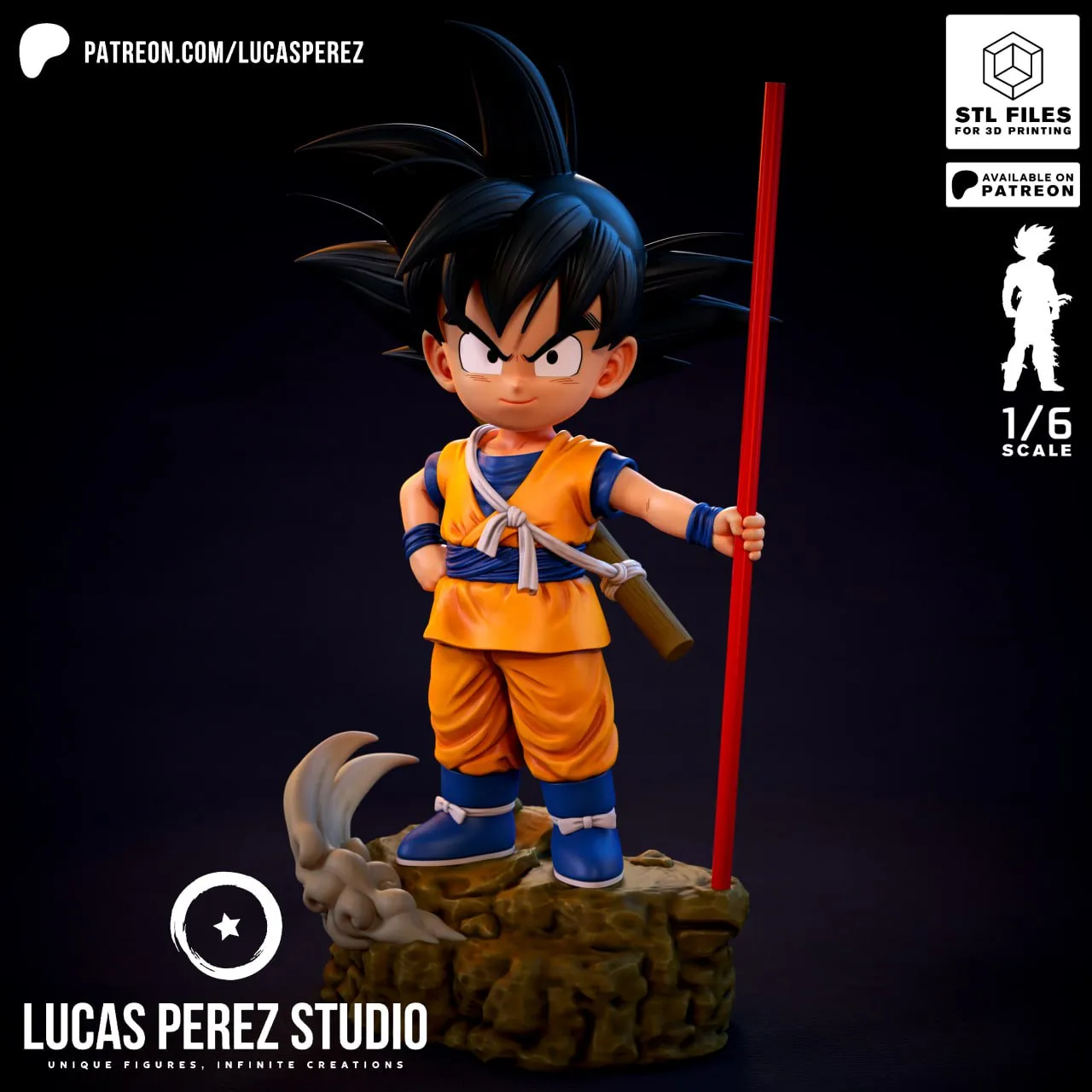 Goku Daima - By Lucas Perez Studio