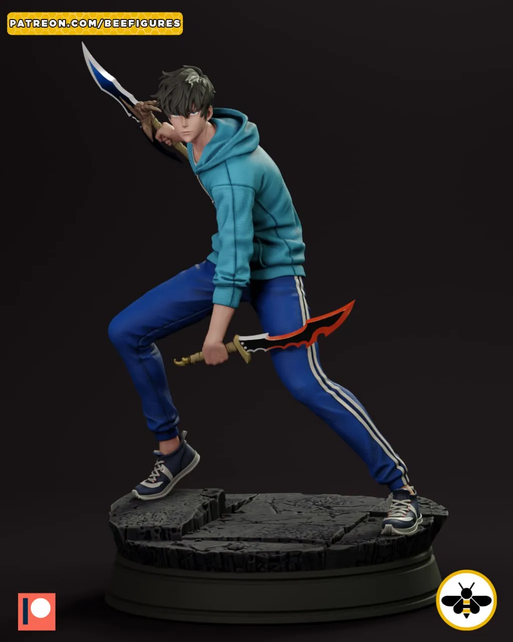 Bulkamancer Sculpts - Sung Jin Woo (Solo Leveling)