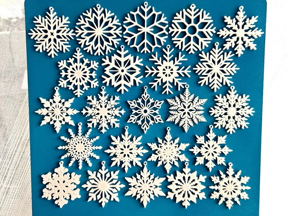 P1 0 4NOZZLE 23Snowflakes Small