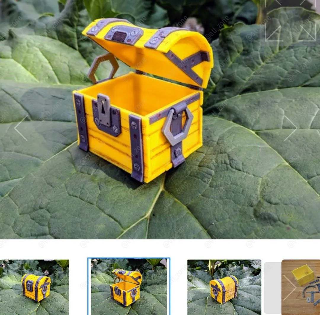 Fortnite Chest - Closer To Game Graphics