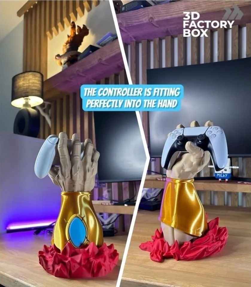 DIY Universal Gaming Controller Stand, By Prince Broly