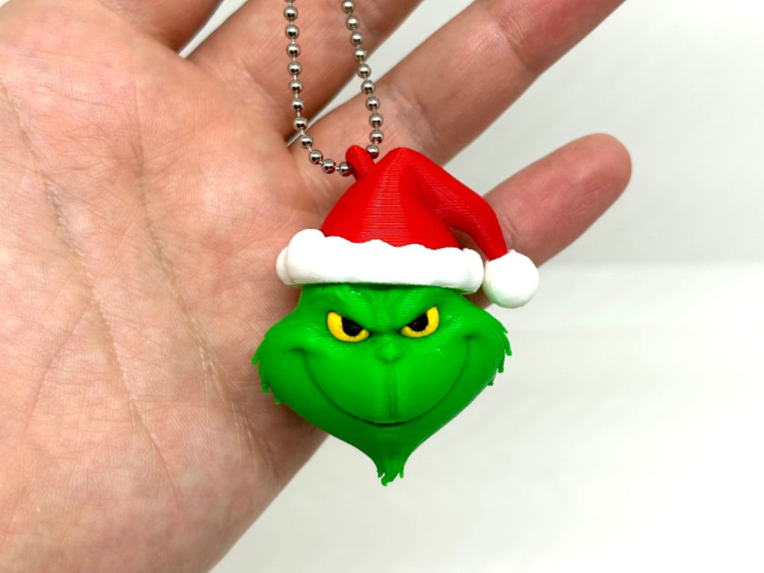 T Me Grinch Keychain