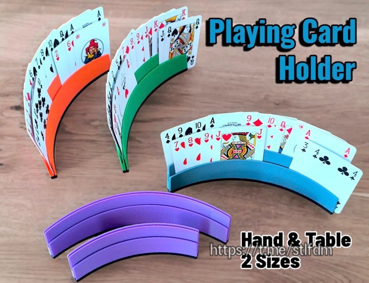 Playing Card Holder Stls