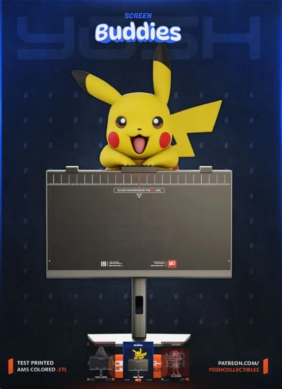 Pikachu Screen Buddy