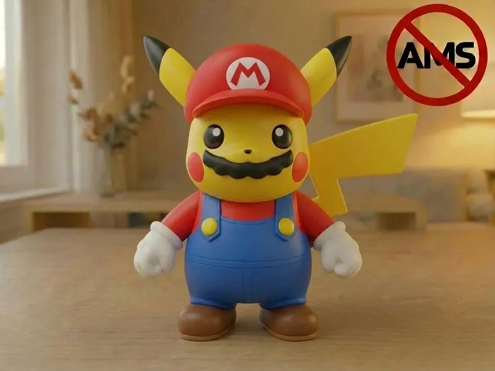 PIKACHU X MARIO NO AMS