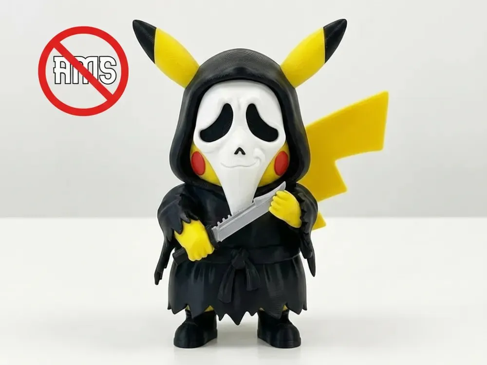 GHOSTACH (PIKACHU X GHOST FACE) NO AMS