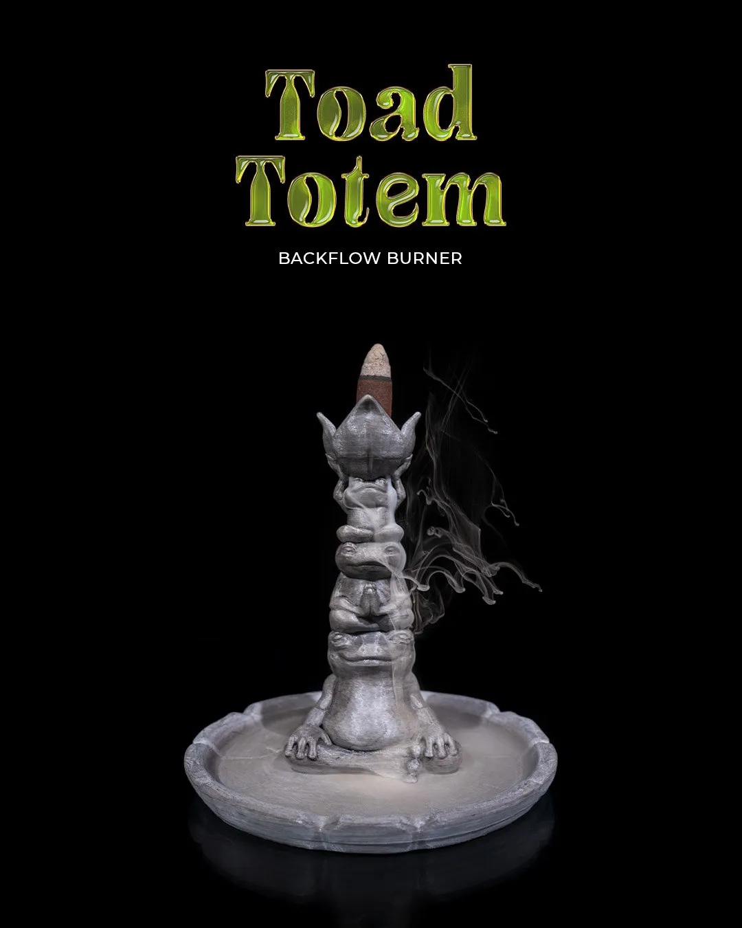 Toad Totem Backflow Burner 56810c1ff7