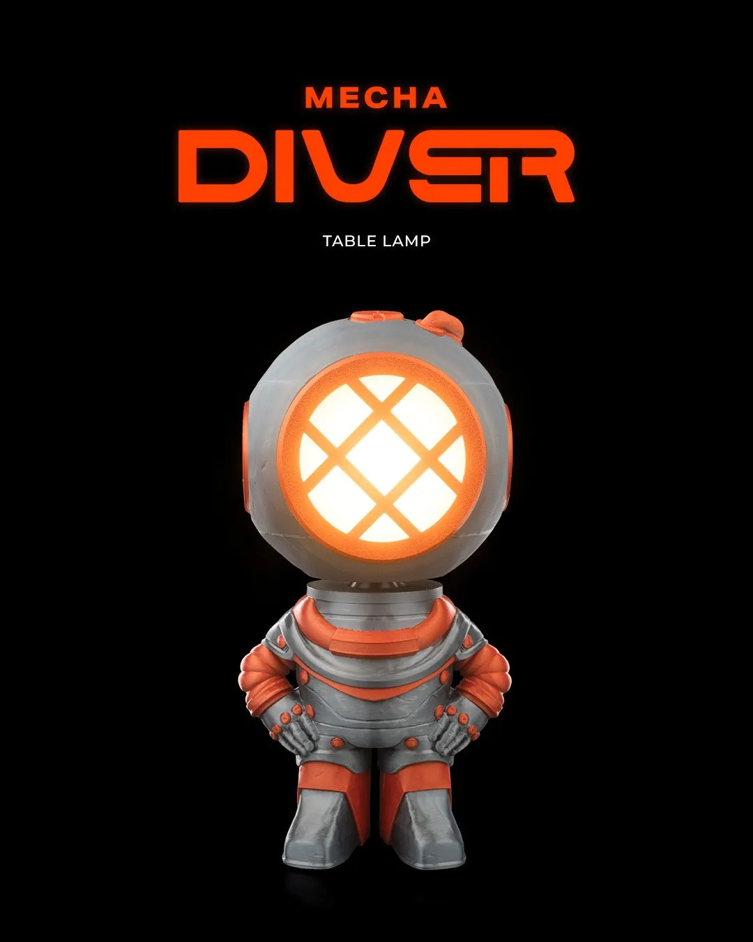Mecha Diver Table Lamp 2b8ec5c748