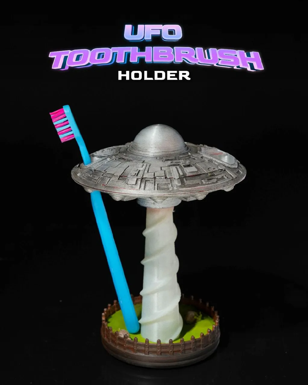 UFO Toothbrush Holder F031027d0a