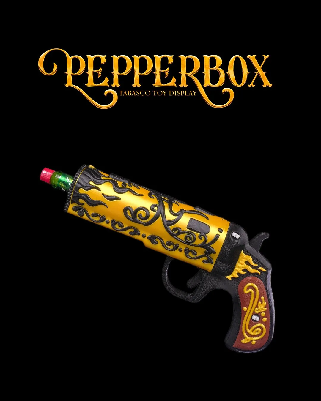 Pepperbox Tabasco Toy Display 7e44c82231