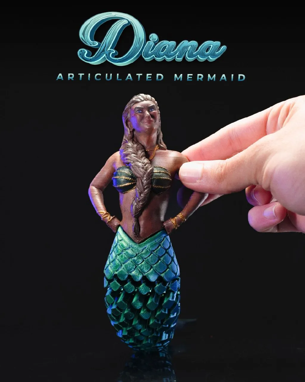 Articulated Mermaid Diana 0737a678ba