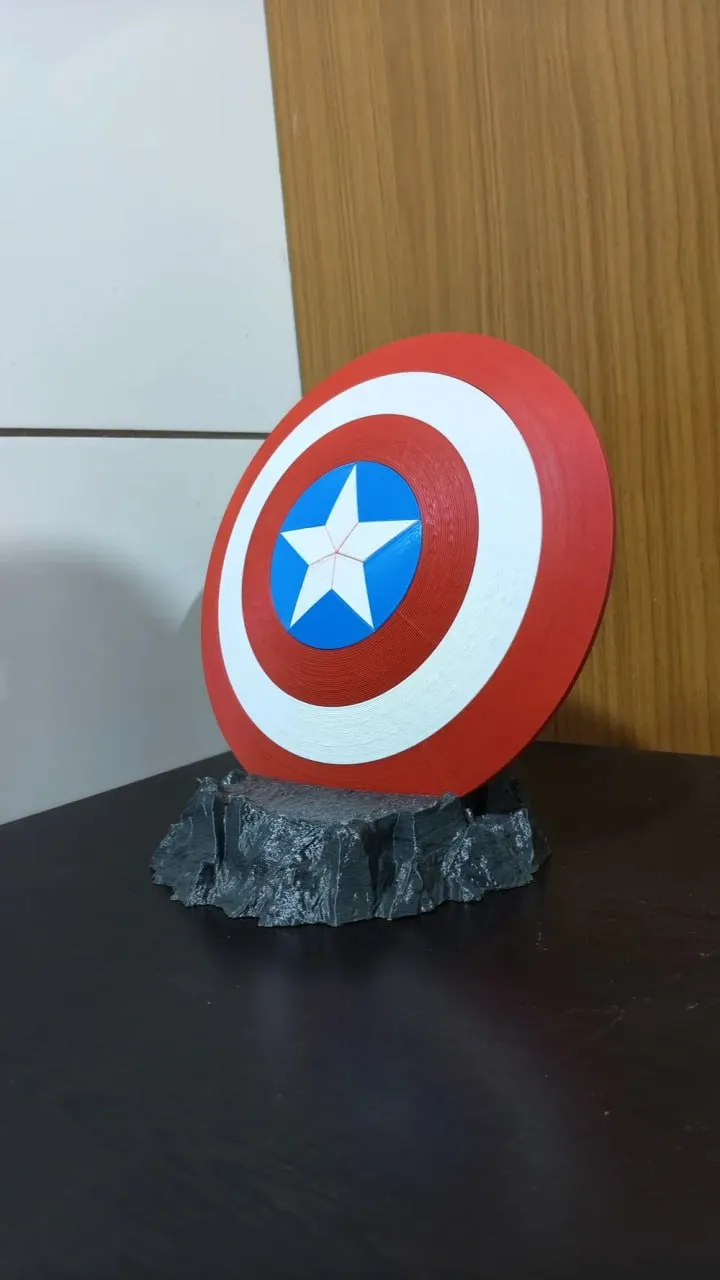 Captain America Sheild No Supports