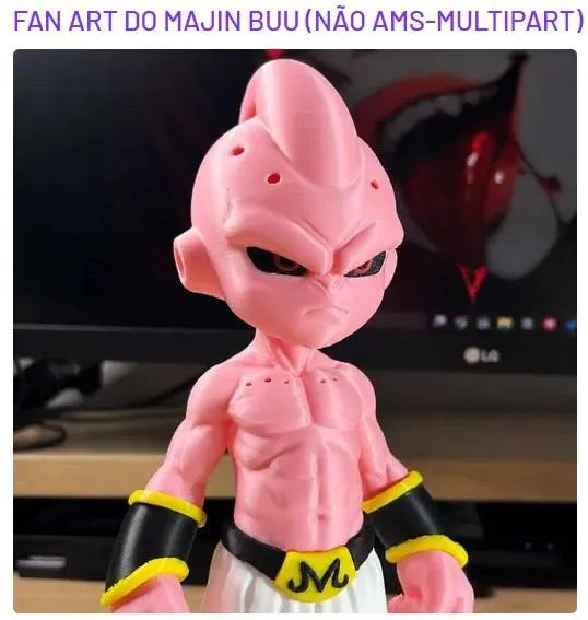 Majin Buu Fan Art (No Ams-Multipart) Dragon Ball (1)