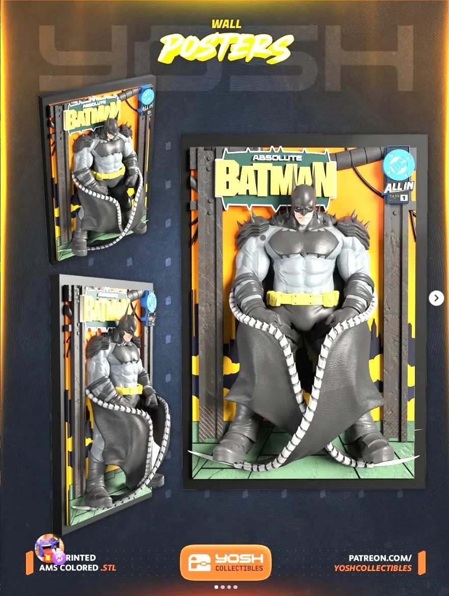 Absolute Batman Poster 1st Printing