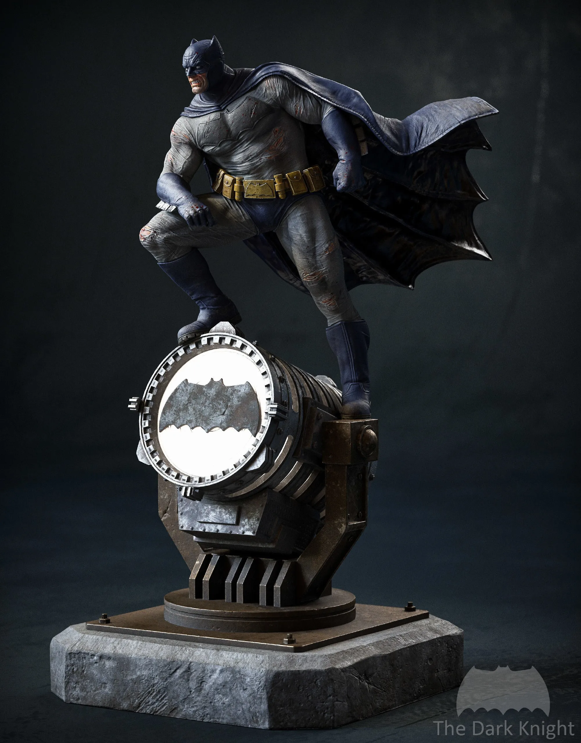 Batman On Bat Signal - STL Club