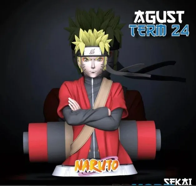 Naruto Statue - Sekai 3D Models - 17 Cm - 18 Parts