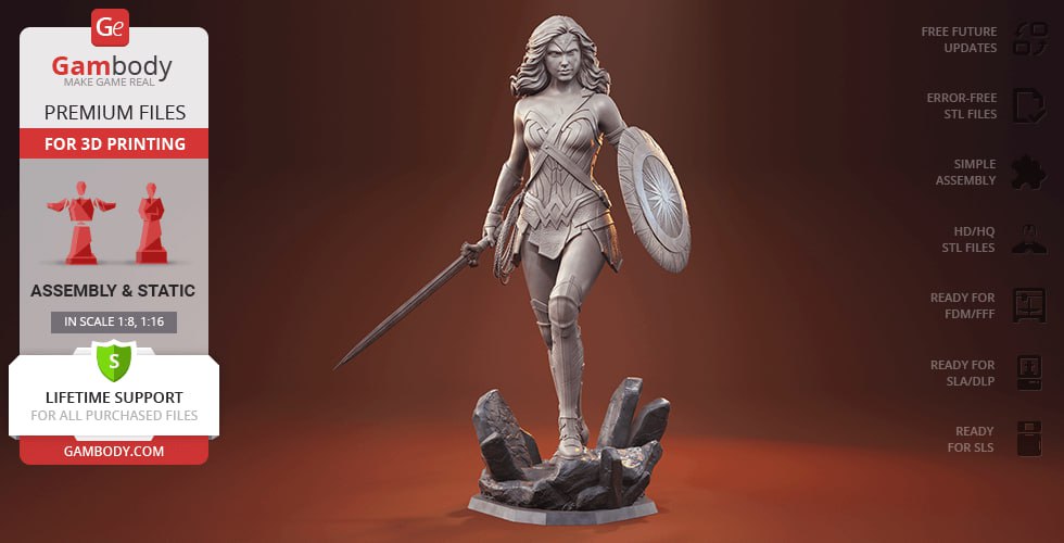 Wonder Woman Movie Version Fdm