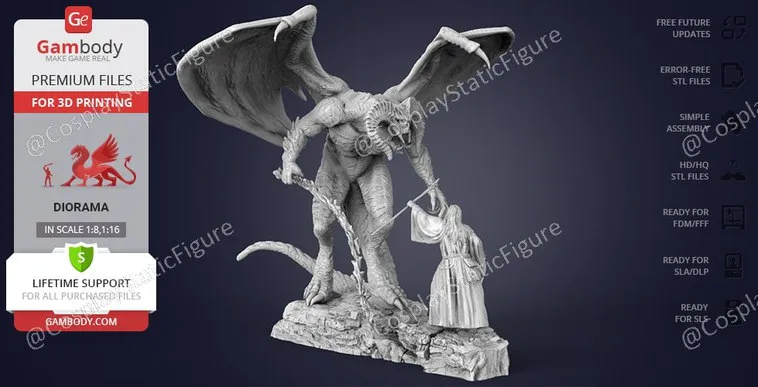 3dexport Gandalf The Grey Gambody 1595621881
