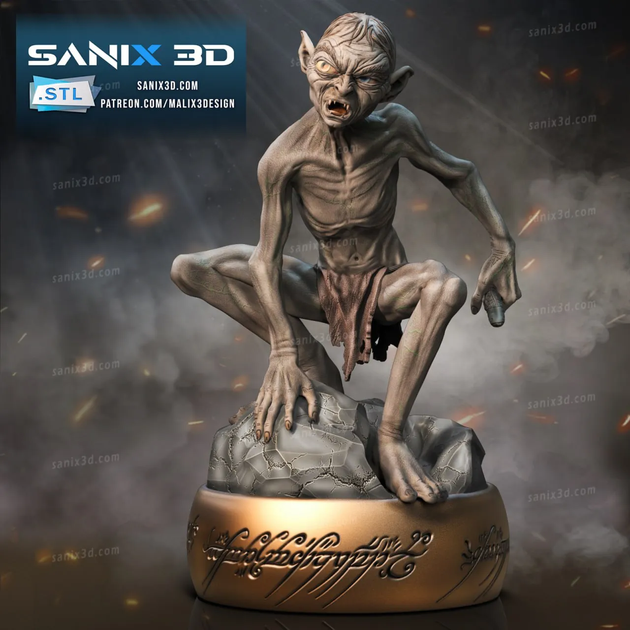 Gollum (LotR) - Sanix